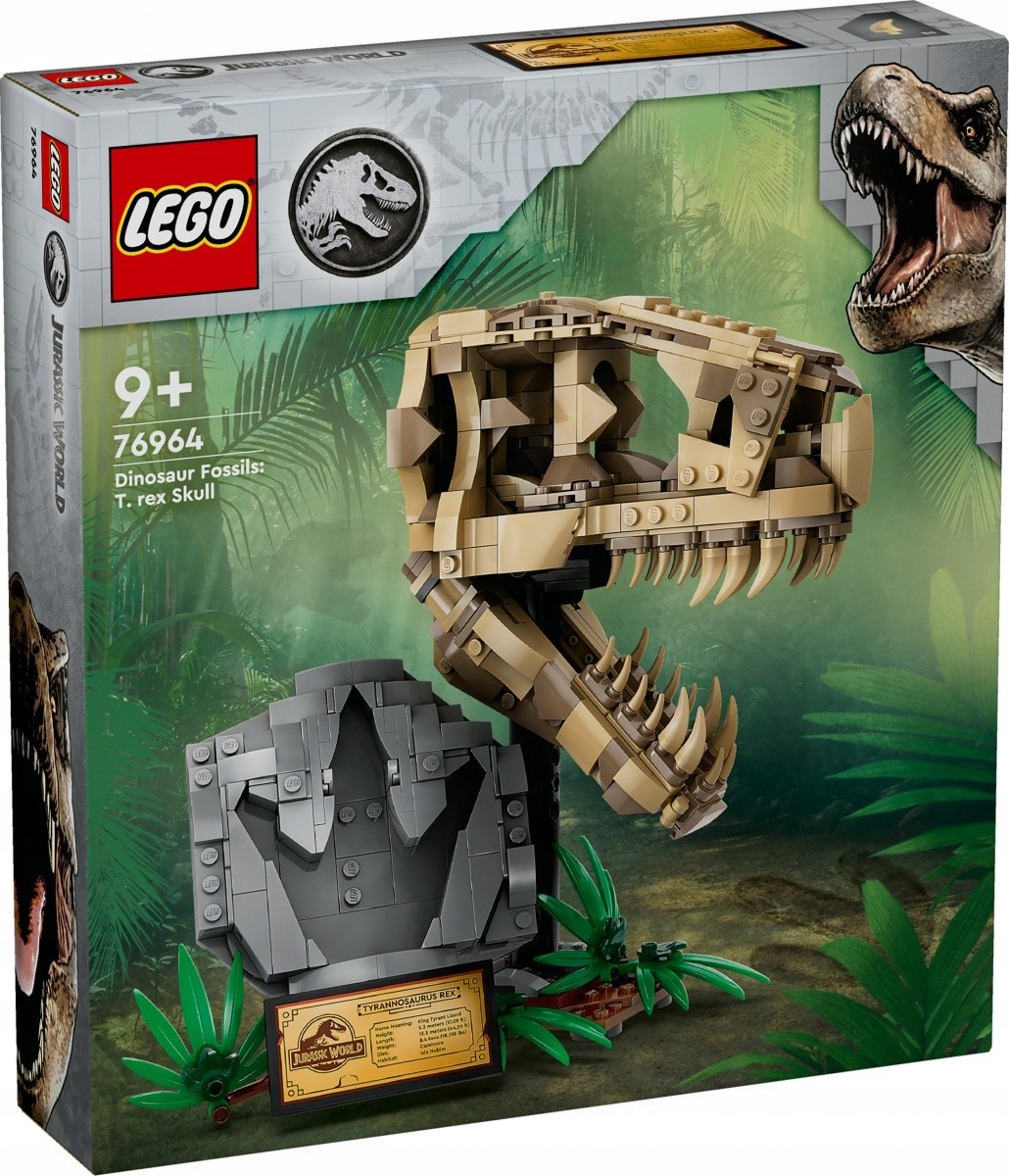 Lego Jurský svět 76964 Kostra dinosaurů lebka tyranosaura