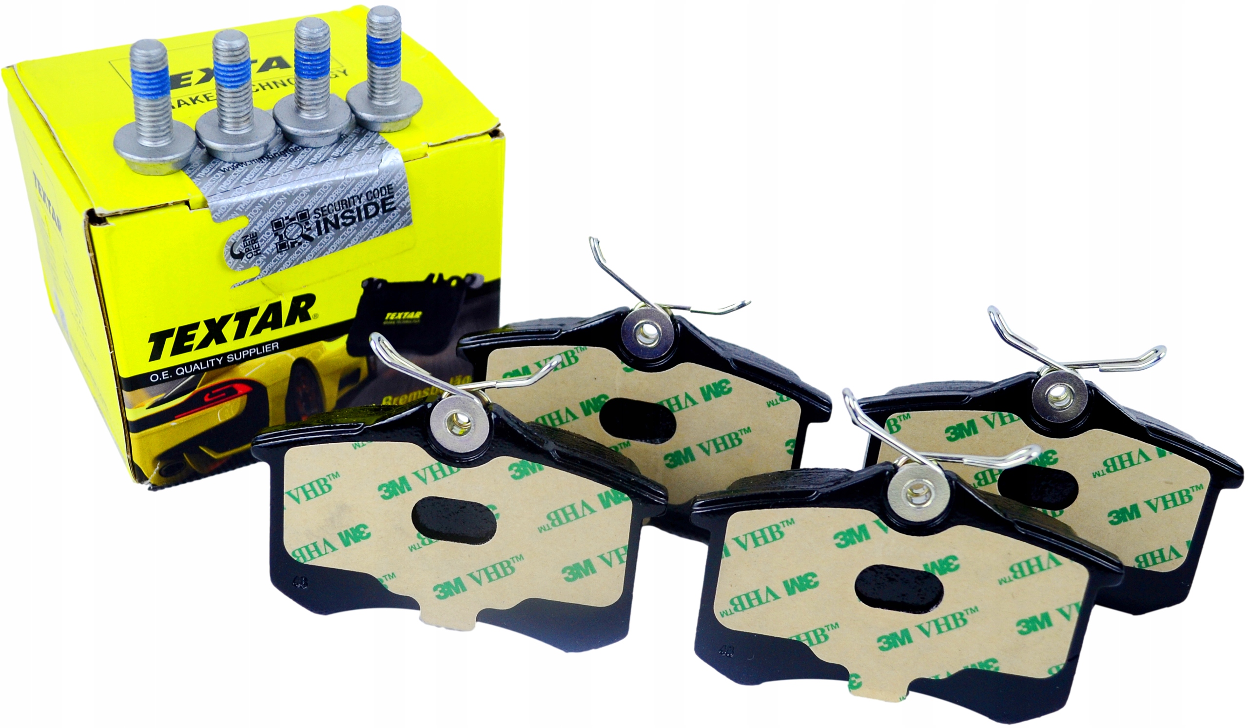 TEXTAR KLOCKI HAMULCOWE TYŁ VW GOLF IV 4 IV 5 PASSAT POLO OCTAVIA FABIA