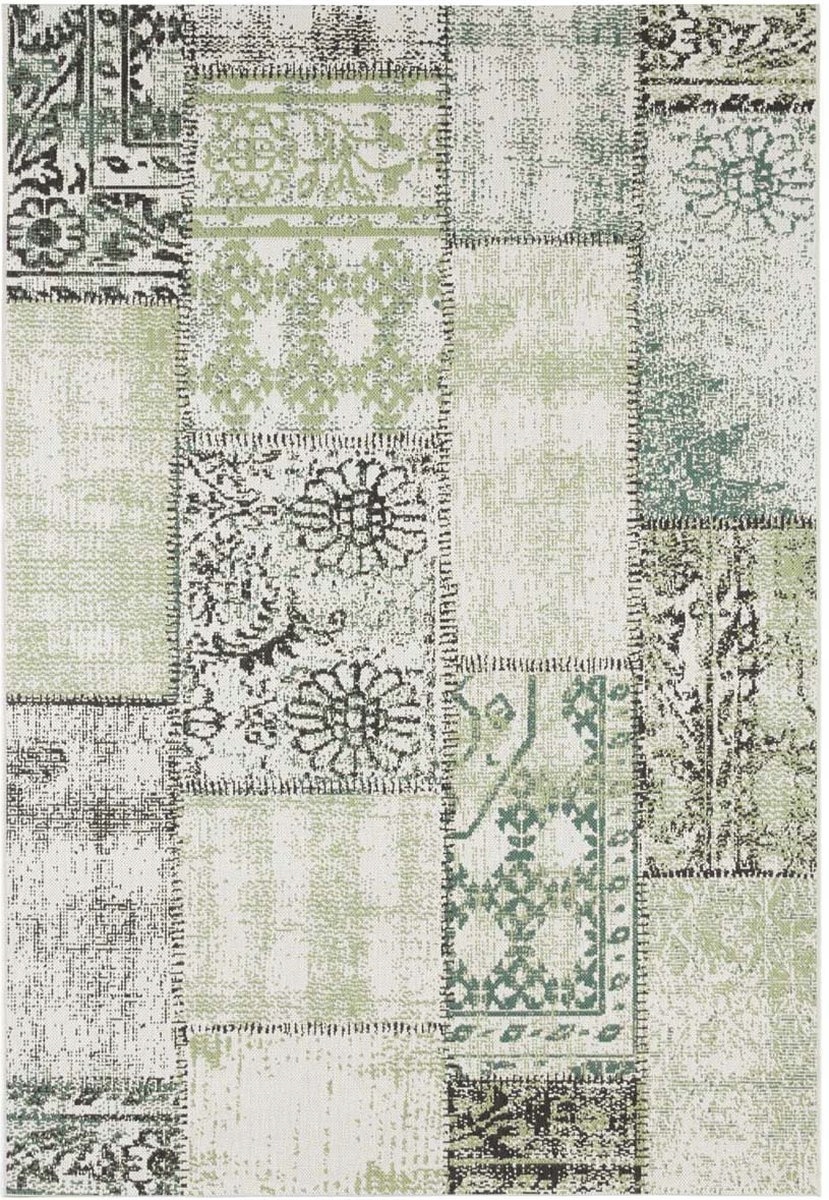 Koberec na terasu 160 x 230 cm, plochý tkaný, typu sisal