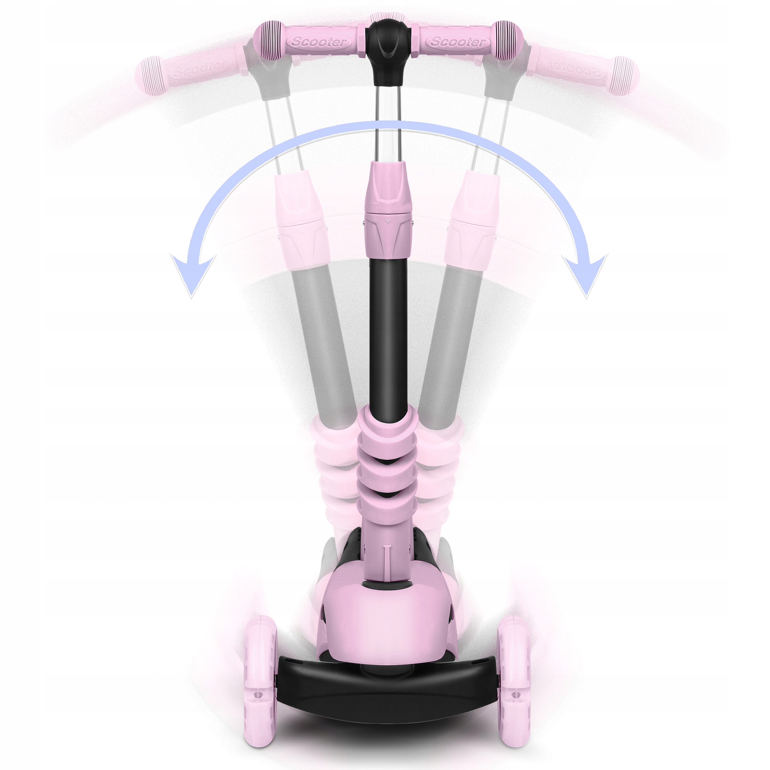 HULAJNOGA DLA DZIEWCZYNKI DZIECI TRÓJKOŁOWA BALANSOWA 3w1 DLA 2 3 4 LATKA Hamulec tak