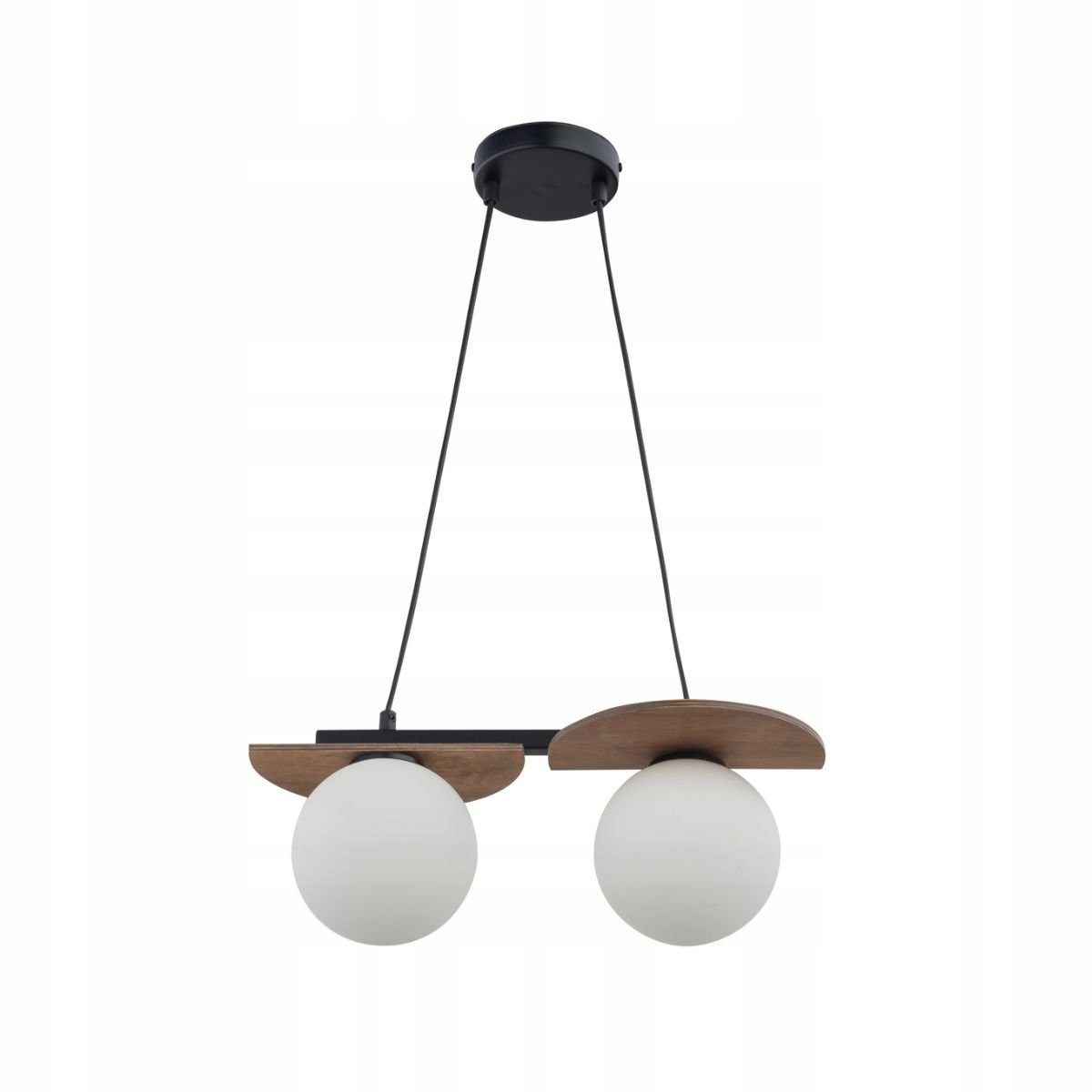 Dvojitá závesná lampa mliečne sklenené gule Mirror 2 33298 Sigma Lighting