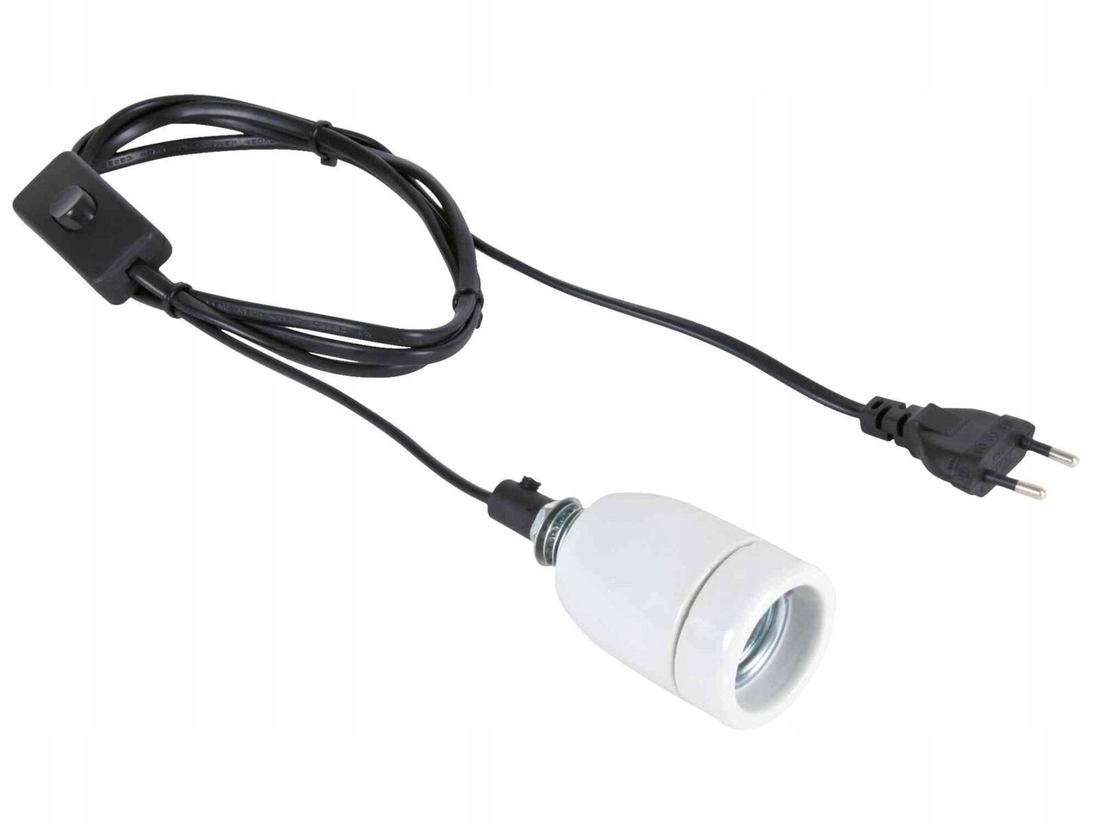Levně Porcelánová objímka na žárovku Pro Socket do 250W, kabel 1,8m Trixie