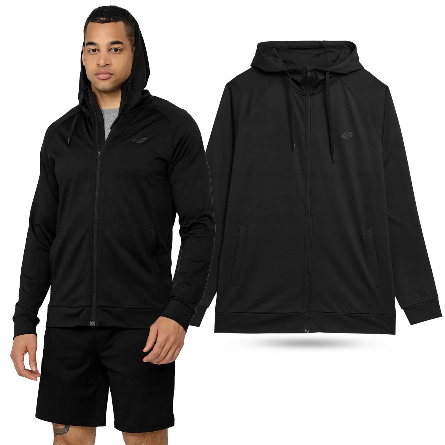

Bluza Męska 4F Z Kapturem Termoaktywna SS23M112