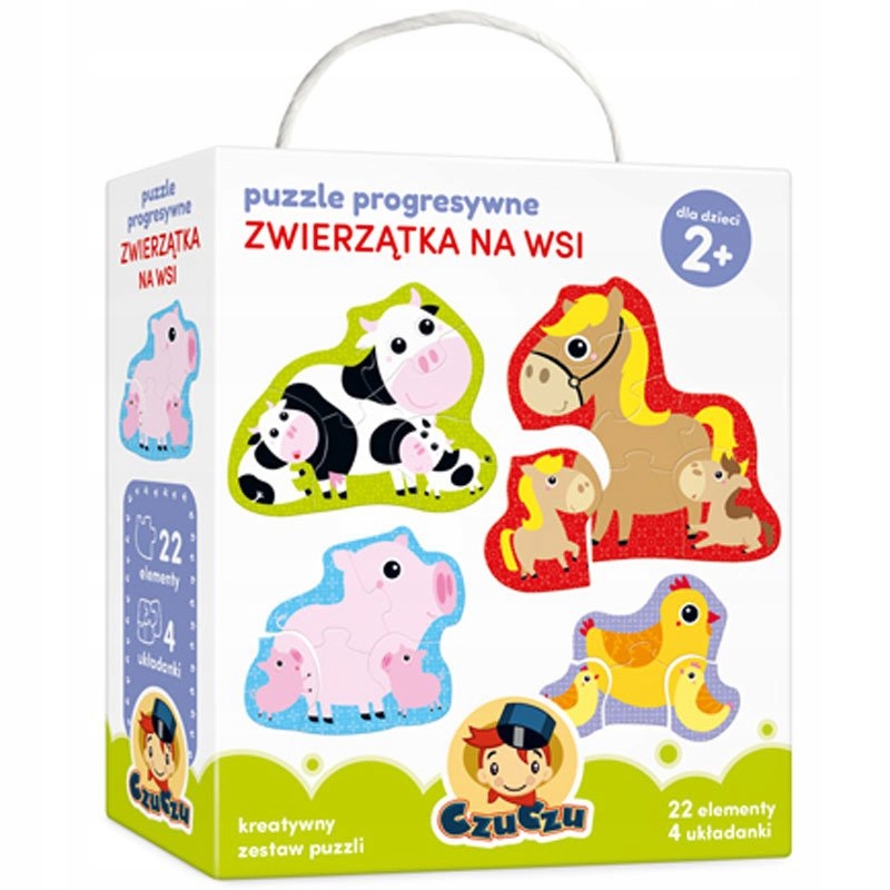 

Czuczu Puzzle Progresywne Zwierzątka Na Wsi