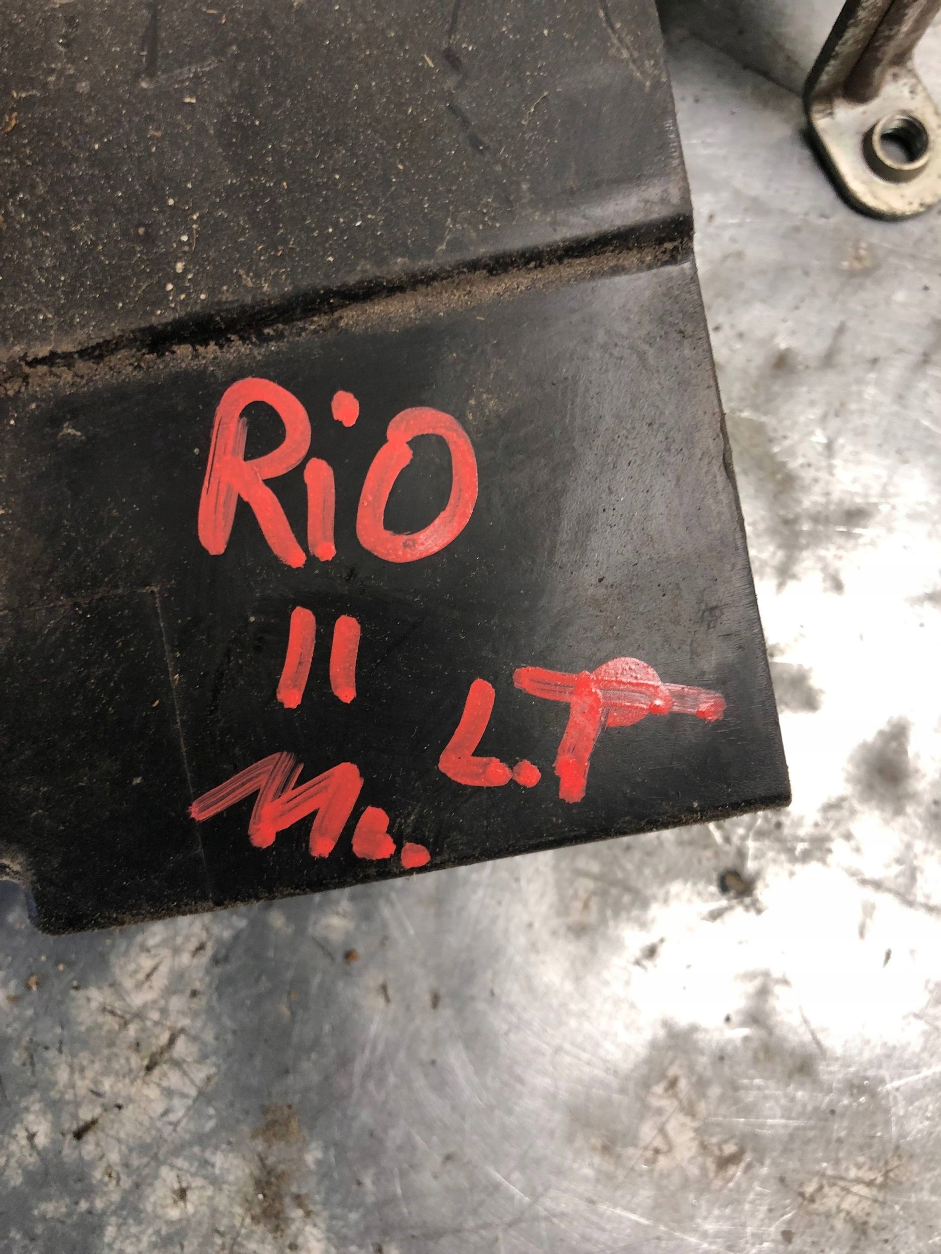 lock door left rear part KIA RIO II