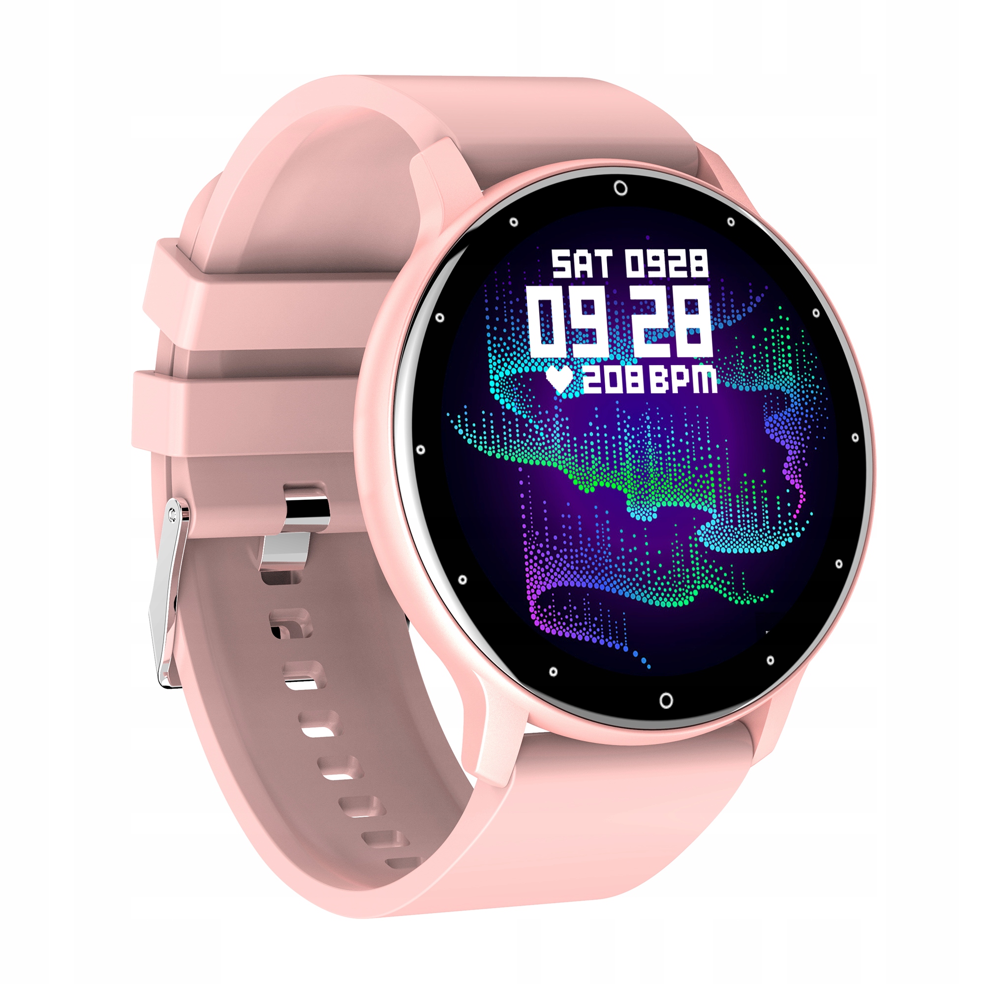 Zegarek SMARTWATCH SMS KROKI PULS POLSKIE MENU Złącza brak