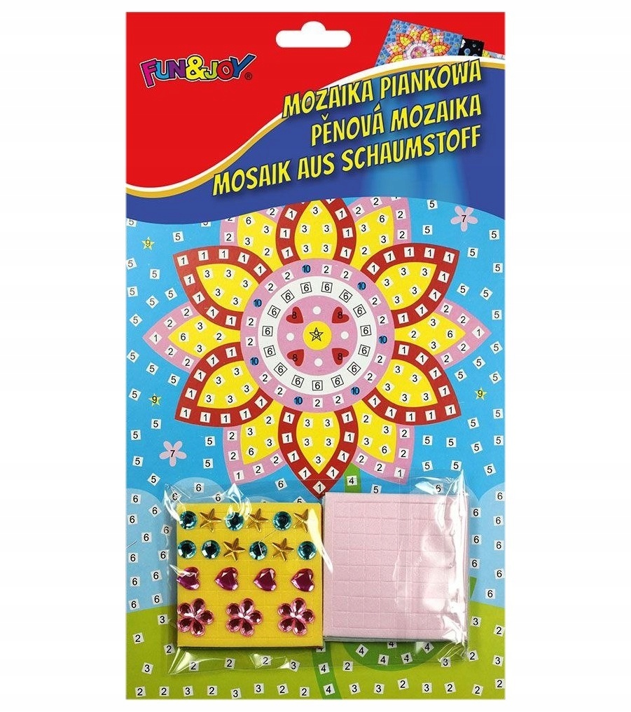 

Mozaika piankowa Kwiatek Fun&Joy