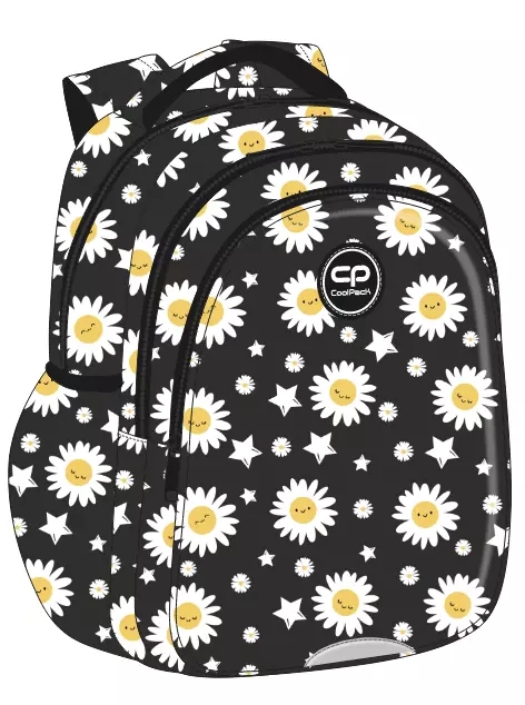 Plecak szkolny wielokomorowy CoolPack biały, czarny 19 l