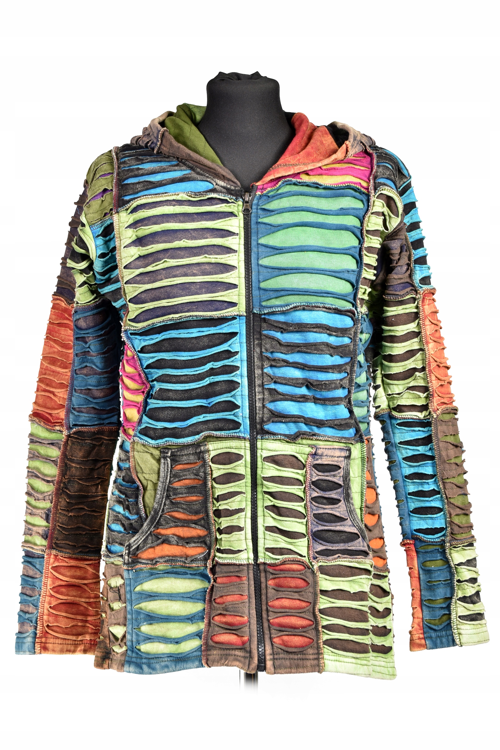 Mikina Umělecky vyrobená v Nepálu Nacinana