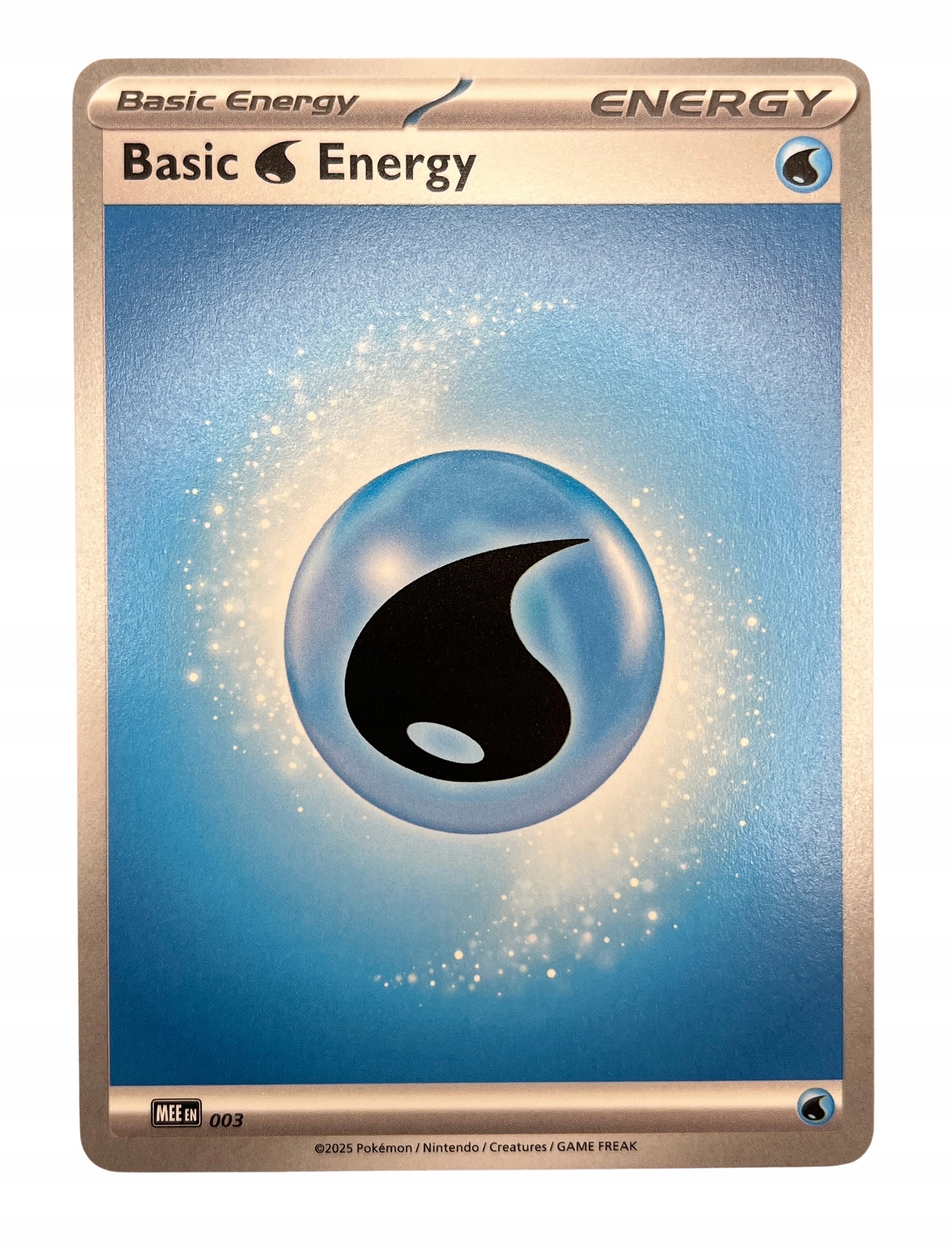 Karta Pokemon Tcg Basic Water energy Mee 003 Karta energii Evolutions