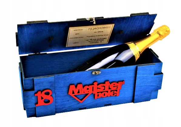 

Urodziny 18 30 40 50 60 Skrzynka na alkohol