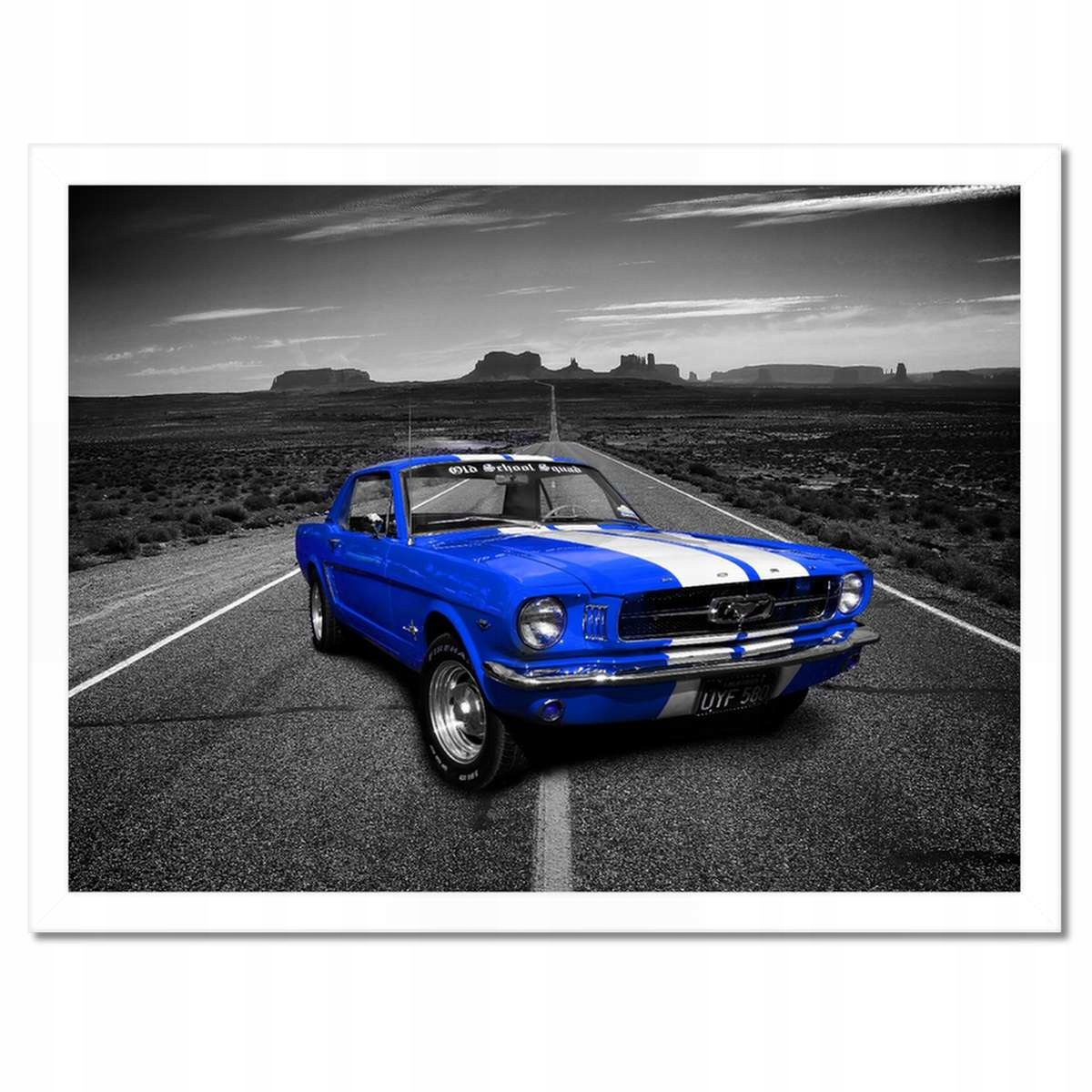 Plakáty v rámu 40x30 Ford Mustang Usa