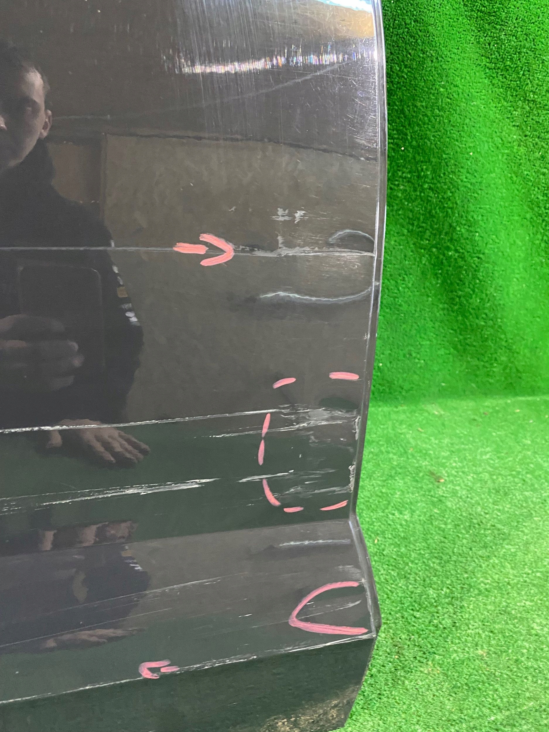 Tür heck hinten rechts VW POLO 2G 17