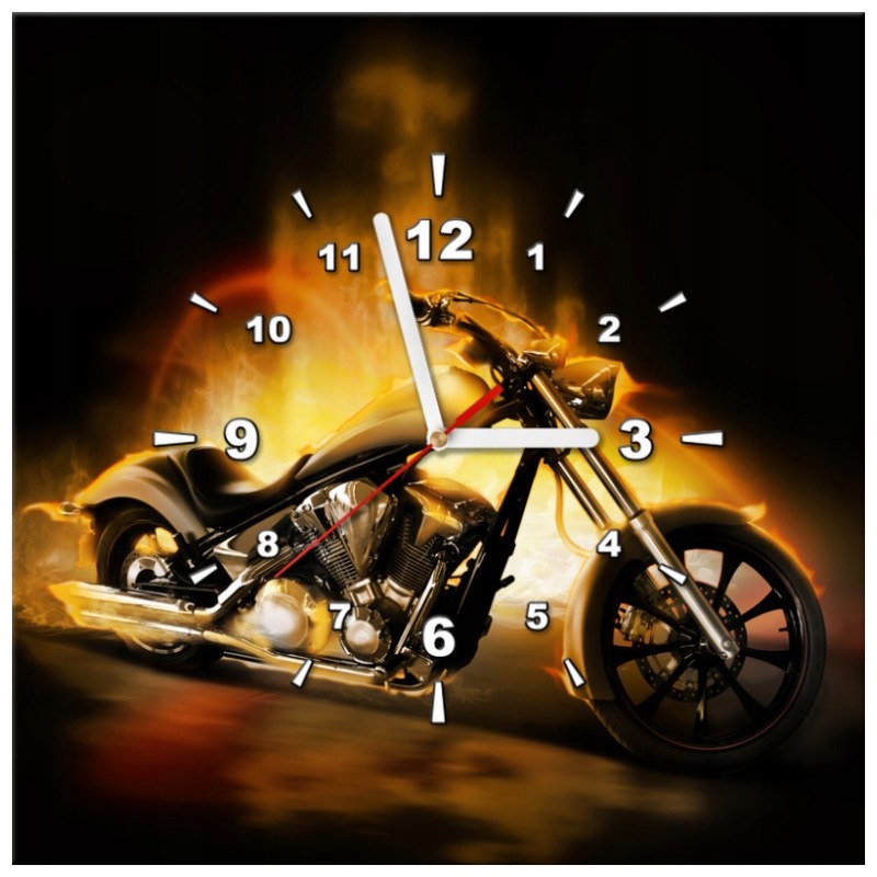 

Fotozegar Obraz Na Płótnie 40x40 Motocykl w ogniu