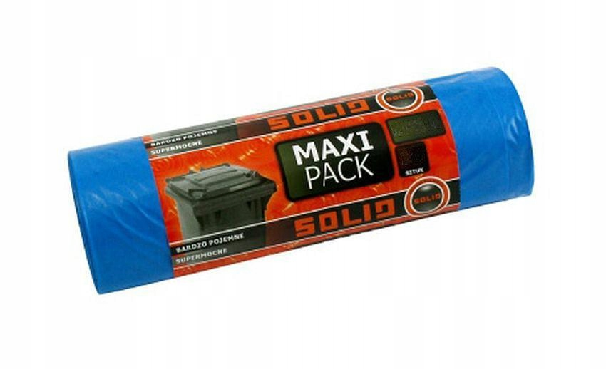 

Solid worki na śmieci Maxi Pack mocne 120L 20szt