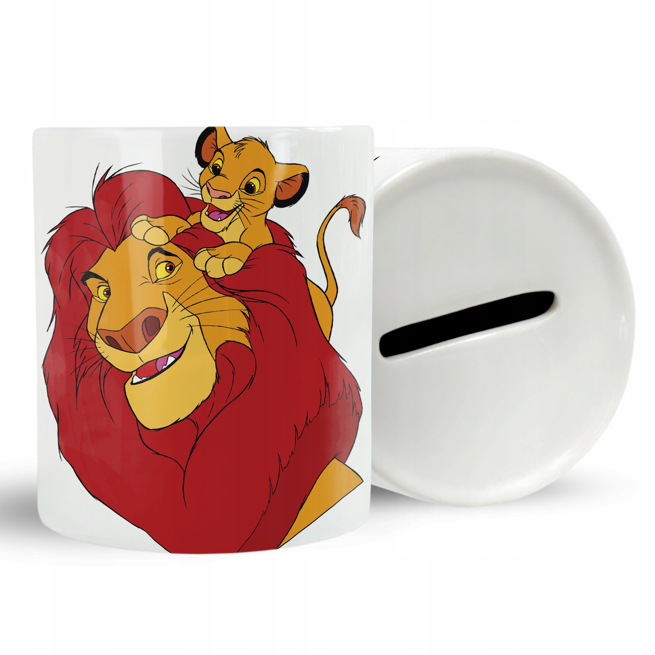 

Skarbonka Bajka Król Lew Prezent+tekst