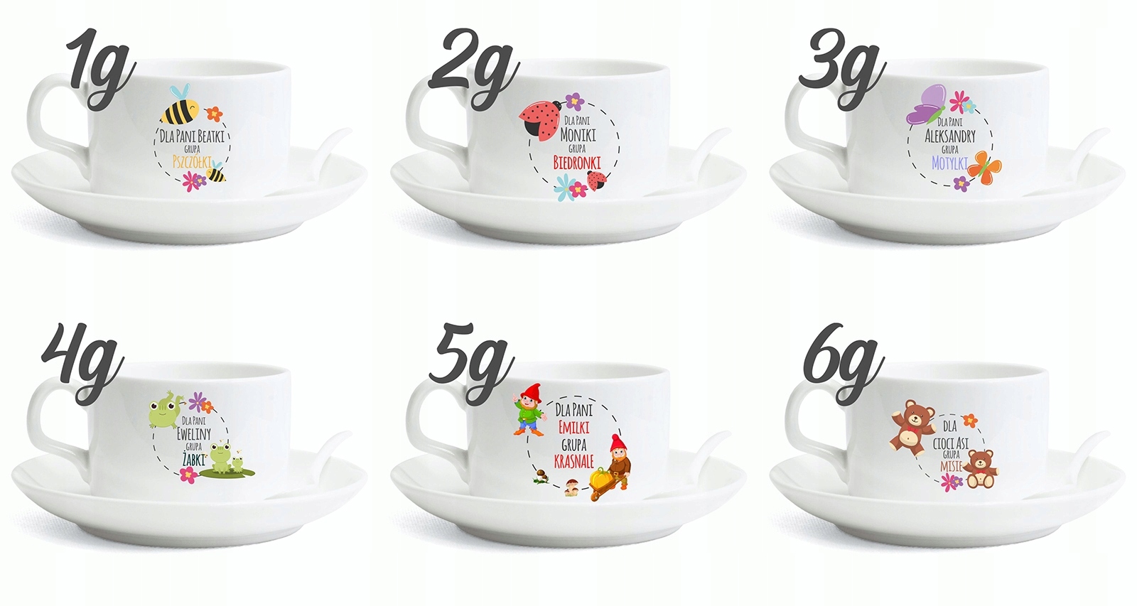 Csésze csészealj Ajándék óvónőnek NYOMTATÁS Gyártó kódja 111