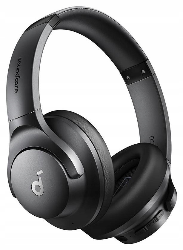 Słuchawki bezprzewodowe nauszne Bluetooth 5.0 soundcore Q20i, Anc Czarny