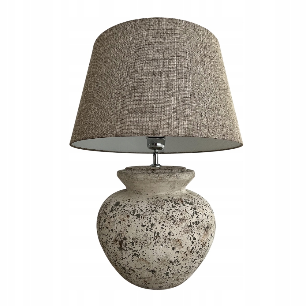 Keramická Stolová Lampa Veľká Vintage Lampa