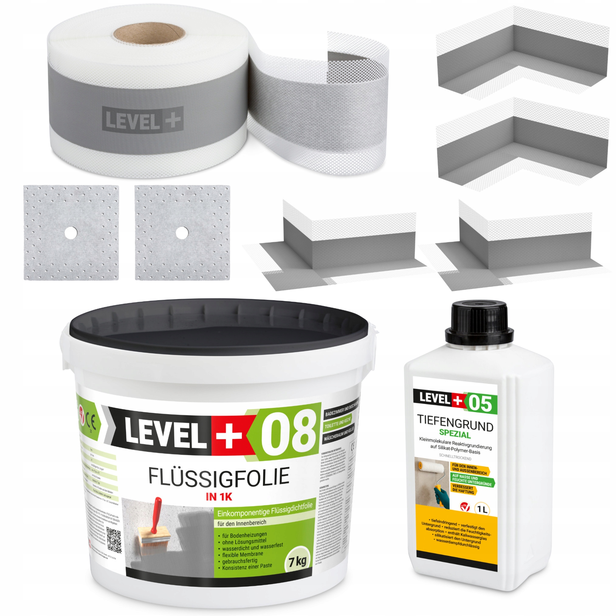 Sada Fólie 7 kg Grunt 1L Páska 5 m SET100