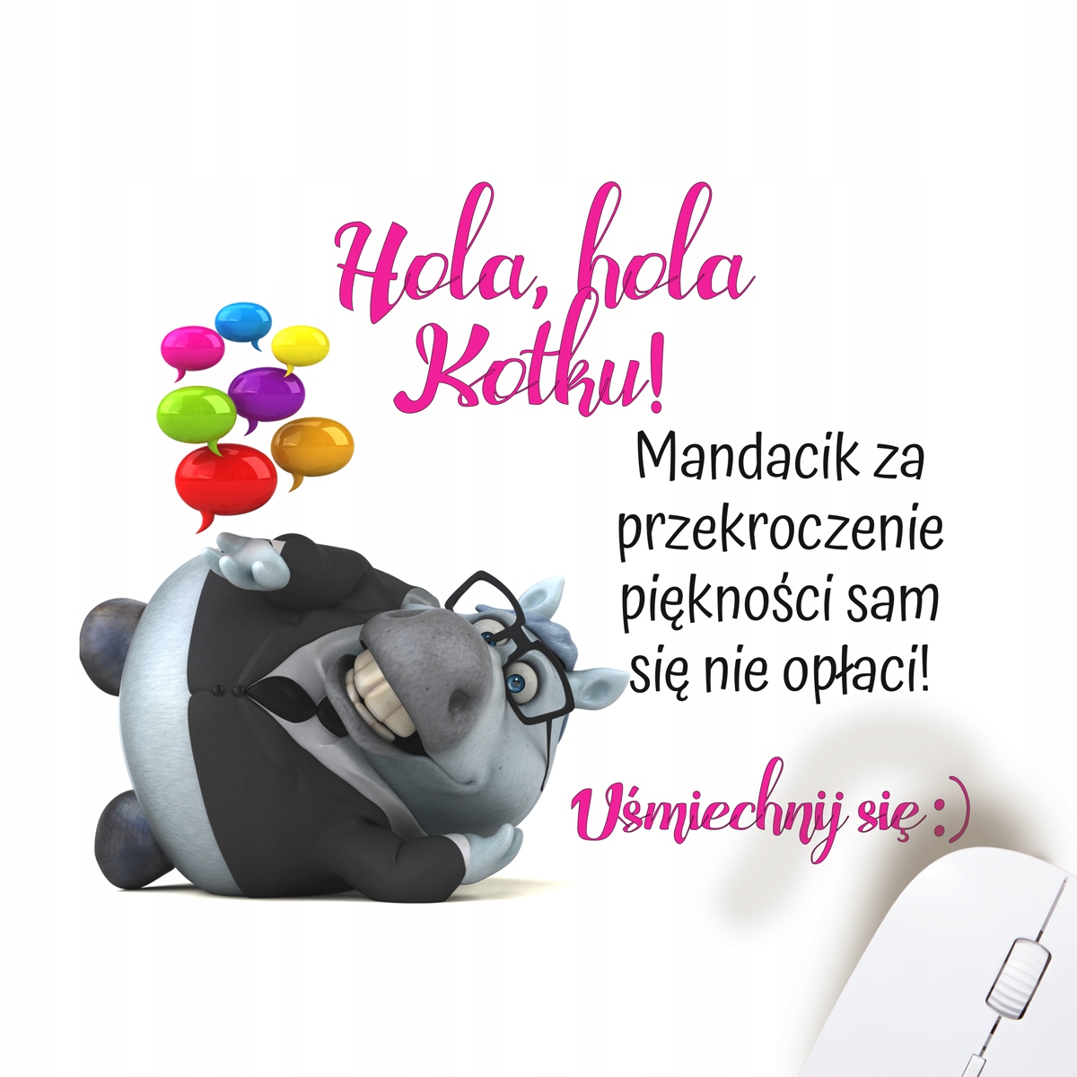 Podkładka pod myszkę personalizowana – Walentynki