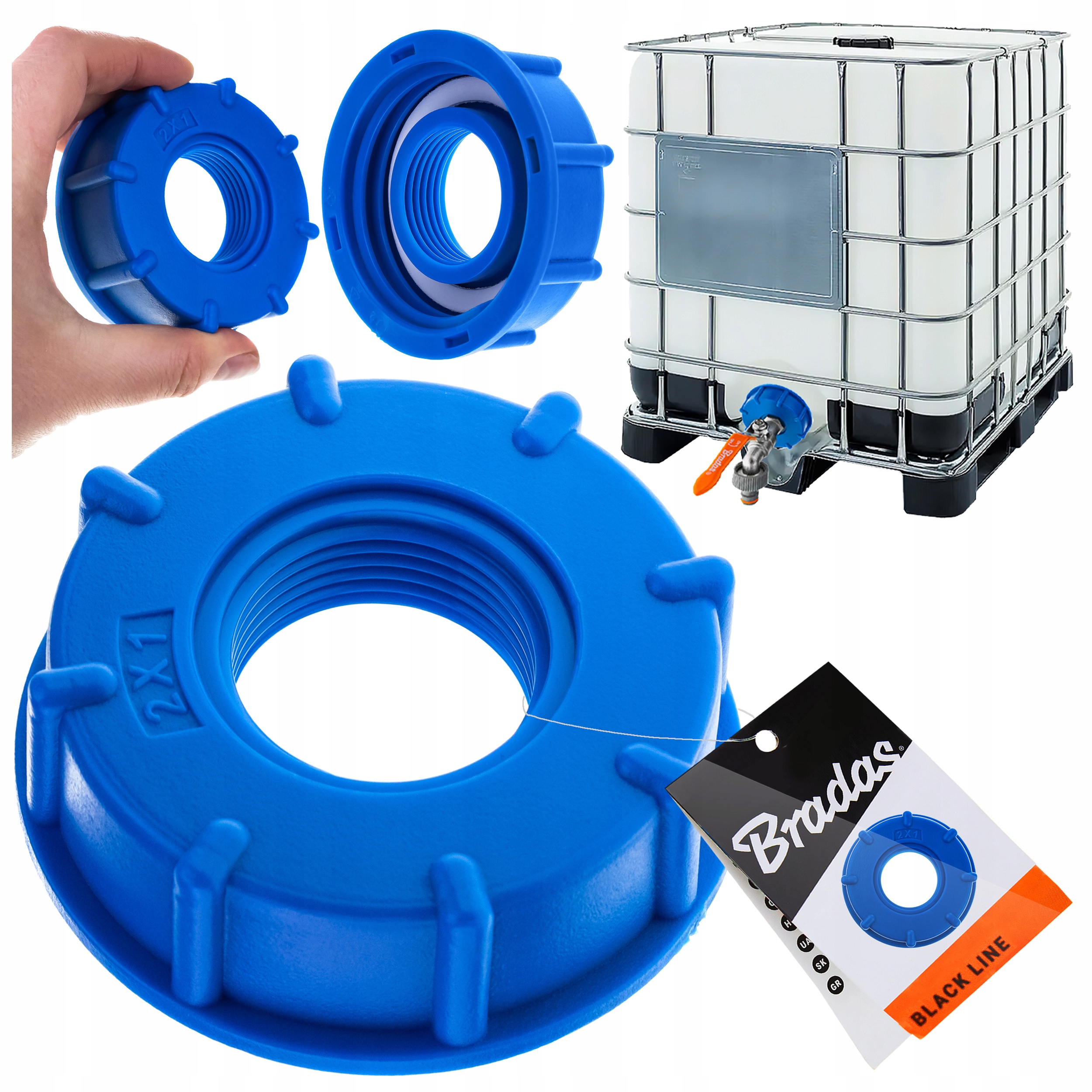 

Złącze przyłącze do mauzera 1 cal Ibc S60F-F100