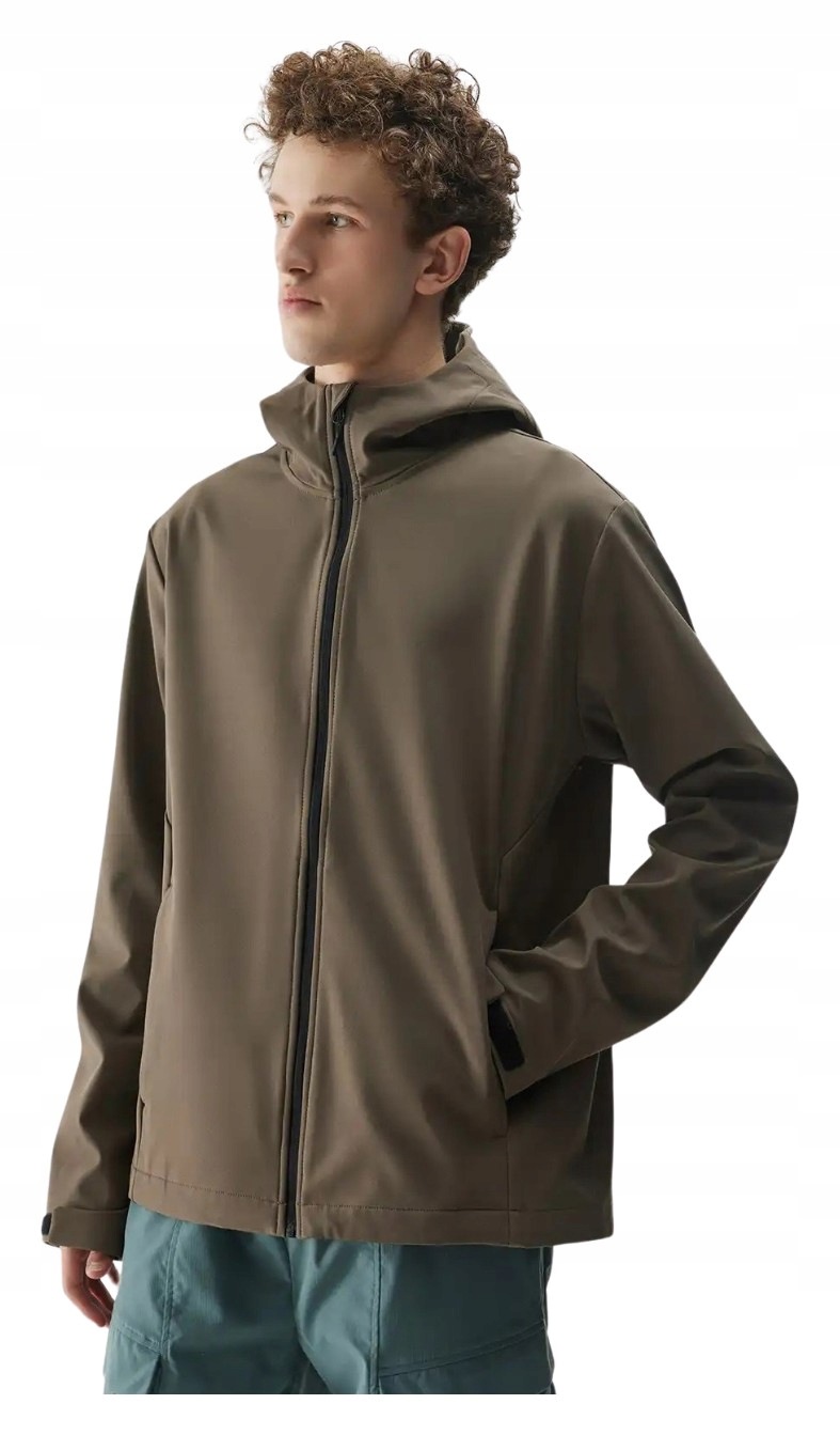Bunda 4F Softshell M324 hnědá 4FWSS25TSOFM324 81S vel. XL