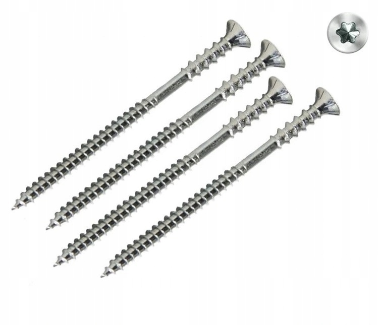 

Wkręty regulacyjne dystansowe 6x130mm Torx 100 szt