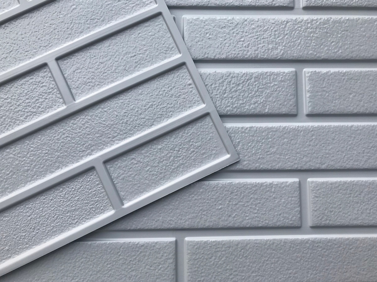 OKŁADZINA ścienna CEGŁA SZARE PCV DW02 10 szt. Długość 58 cm