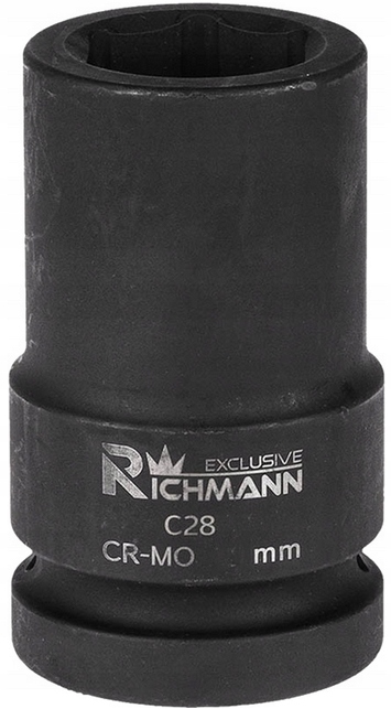 KLUCZ DO KÓŁ POKRĘTŁO L KUTE 1'' NASADKA 33MM Typ 6-kątna