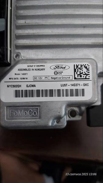 modulo NAVIGACJI FORD FIESTA MK8 LU5T14G371GKC