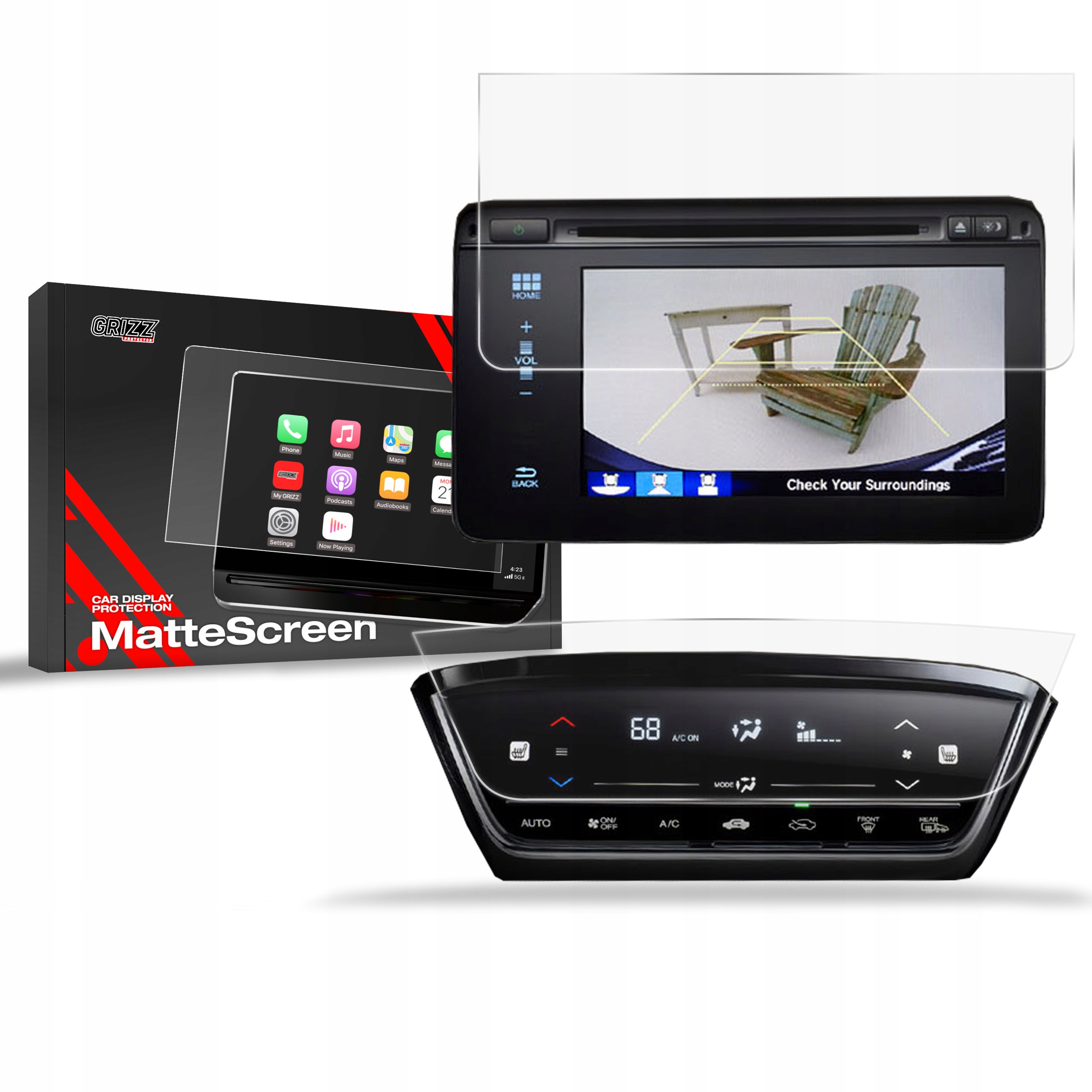 2w1 Folia Antyodciskowa do Honda Hr-v 2 (2015-2018)