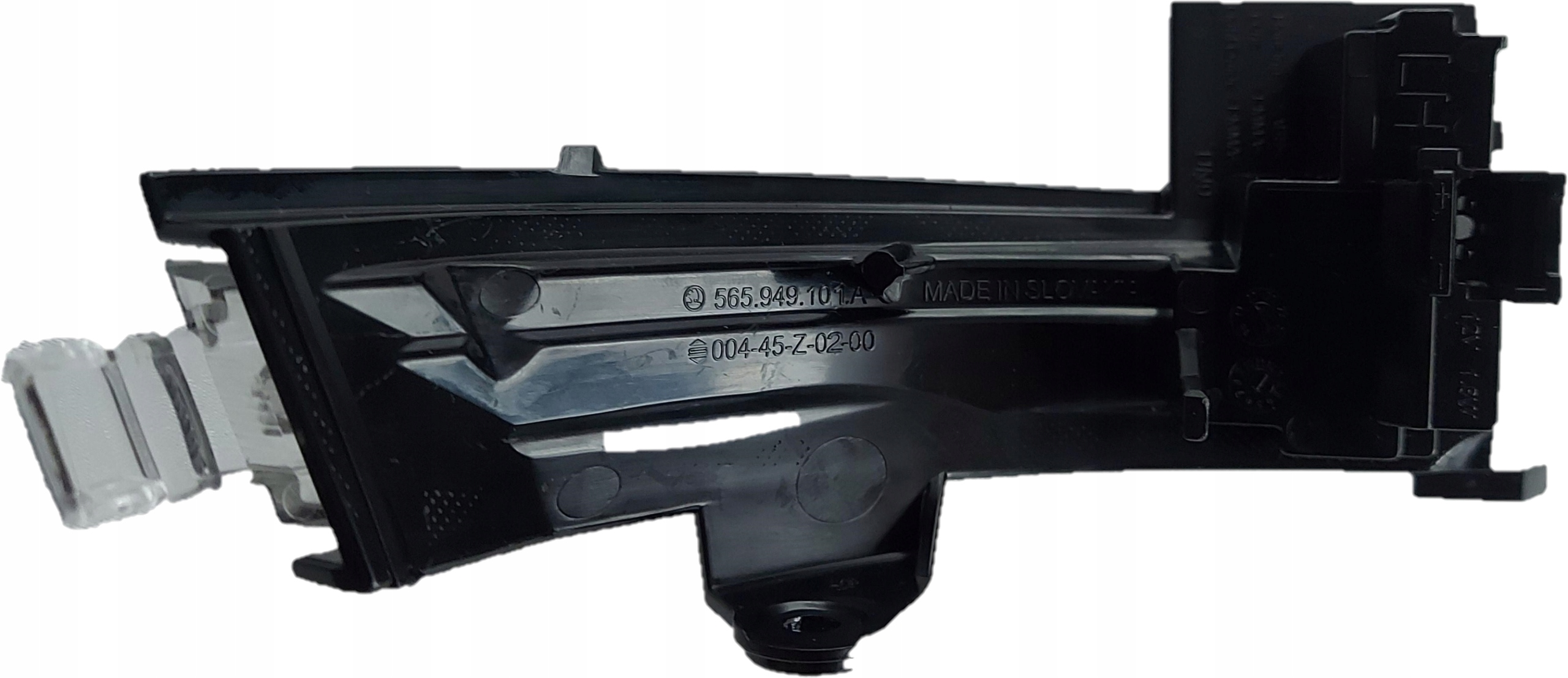 KIERUNKOWSKAZ LUSTERKA SKODA KODIAQ LH 565949101A Strona zabudowy przednie lewe