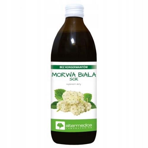 

Sok z morwy białej Alter Medica 500 ml cukrzyca