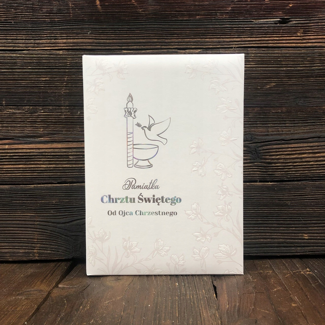 Pamiątka Chrztu Świętego od Ojca Chrzestnego