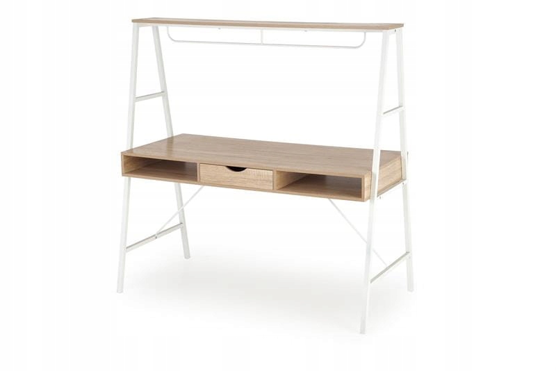 Biurko B48 dąb sonoma/biały od Halmar