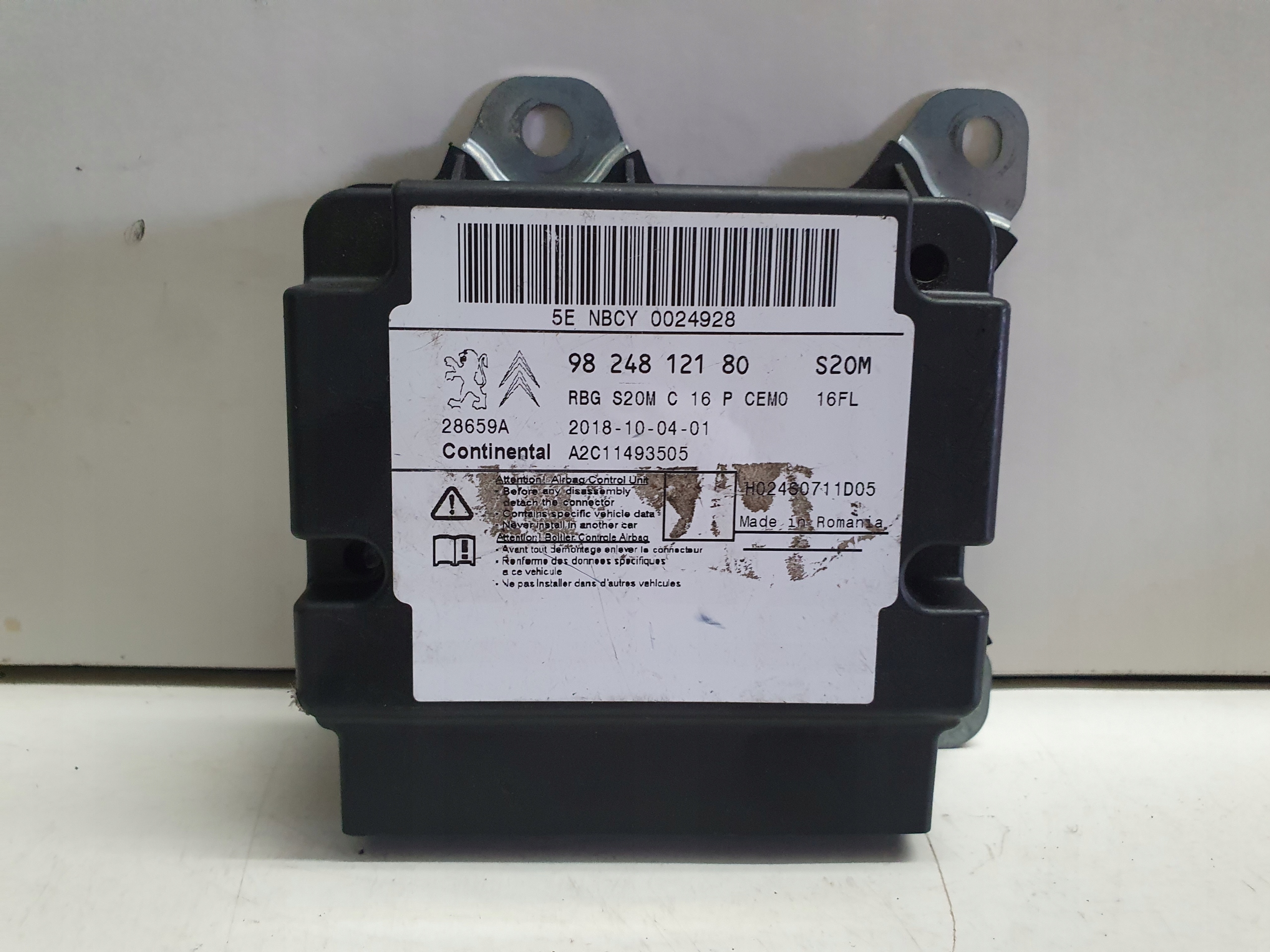 OPEL CROSSLAND GRANDLAND MODUL SENSOR PODUSZEK