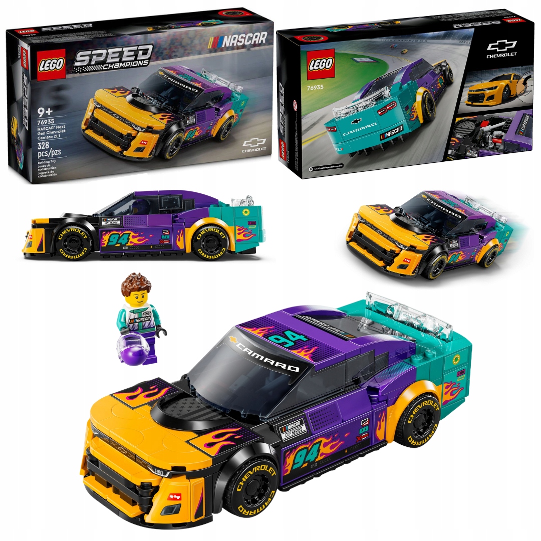stavebnice Lego Speed Champions Nascar Chevrolet Camaro ZL1 Auto Model