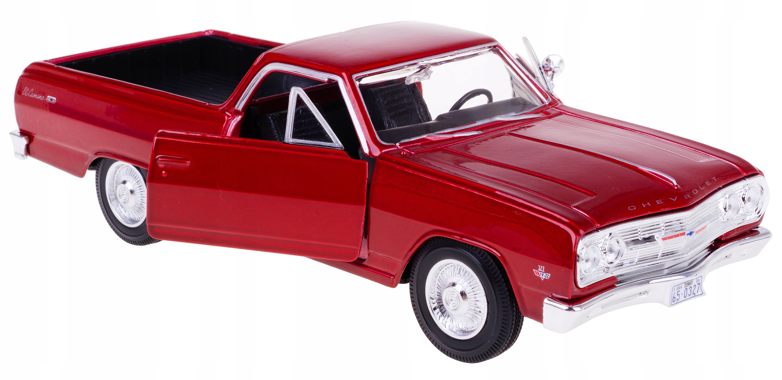 Chevrolet El Camino 1965 Model Kovový Maisto 1:25 Červený