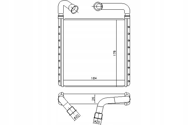 Nissens Ohřívač Man Tge Asistent řidiče #28