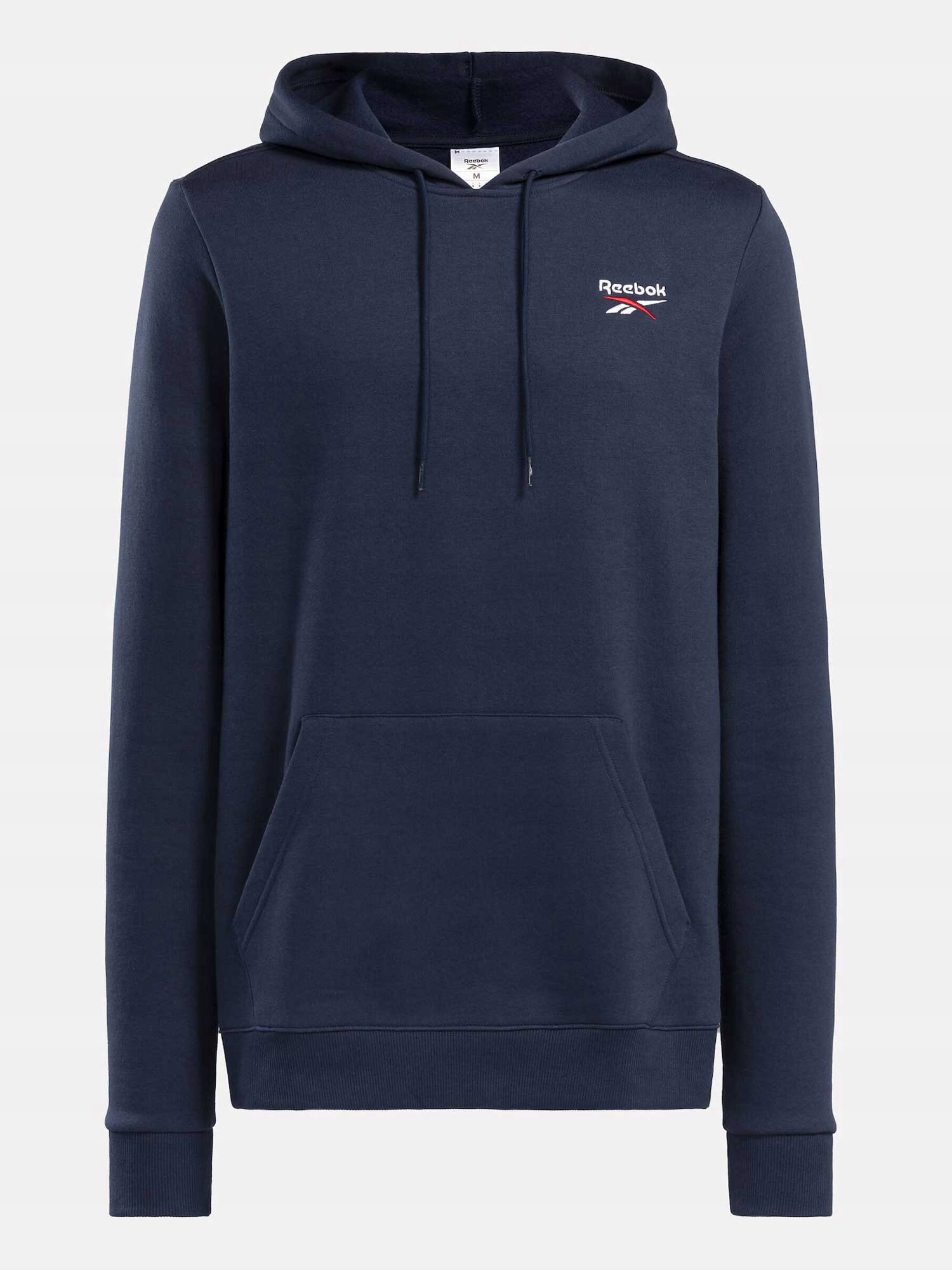 Reebok Mikina M Identity Small Logo Fl Hoodie Navy