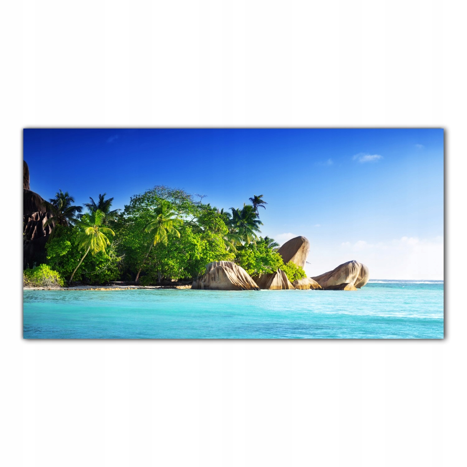 

Obraz na szkle Foto Tropiki Zachód Słońca 120x60