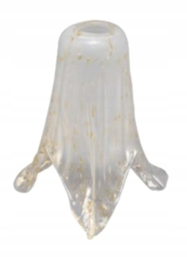 KLOSZ DO LAMP E14 SZKLANY PRZEŹROCZYSTY SATYNOWY