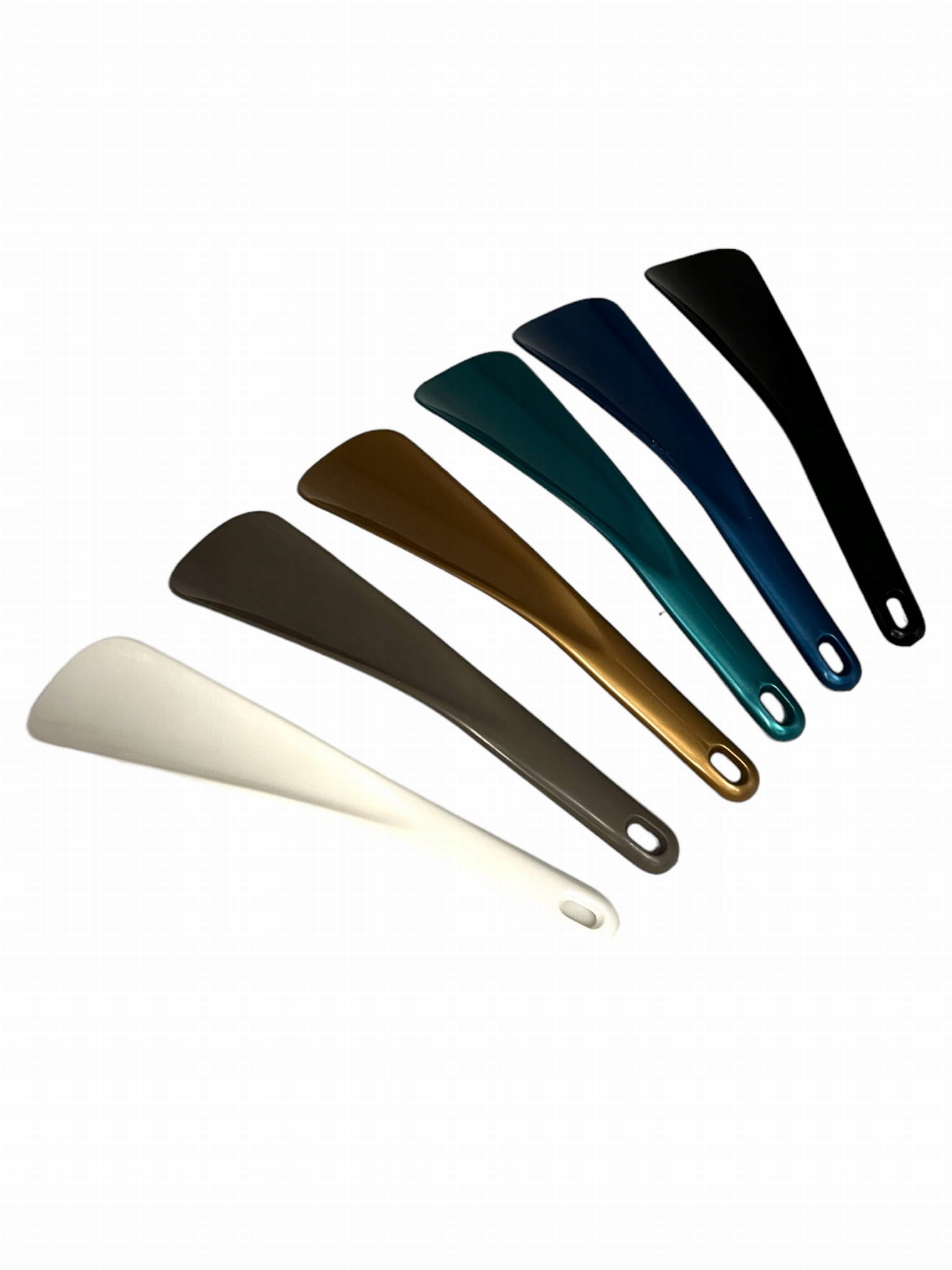 ŁYŻKA DO BUTÓW PLASTIKOWA MAŁA 19 CM ŁBM1 ZŁOTA METALIK 5903662219030 Marka inna