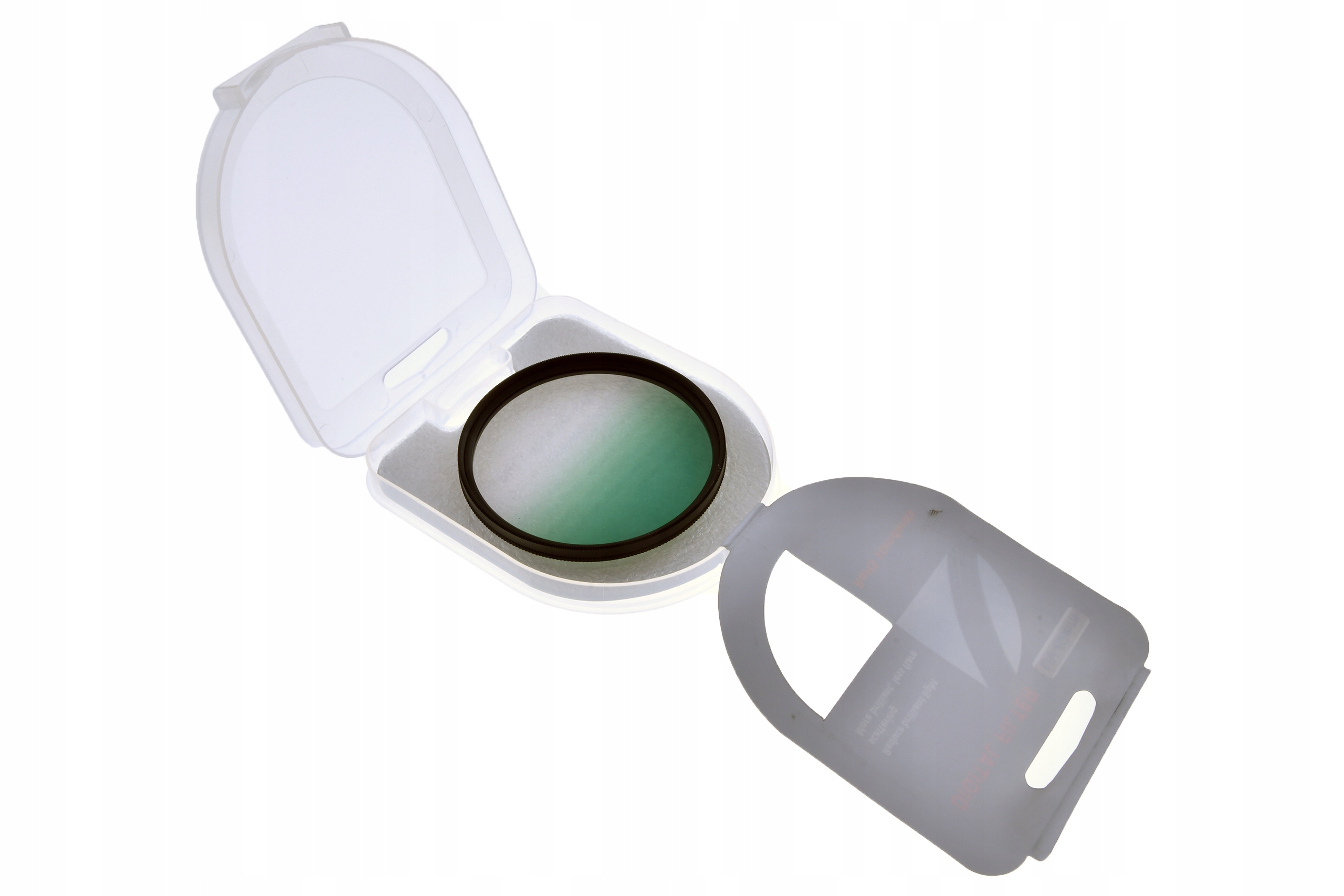 Filtr połówkowy 72mm Zielony Marka Inna