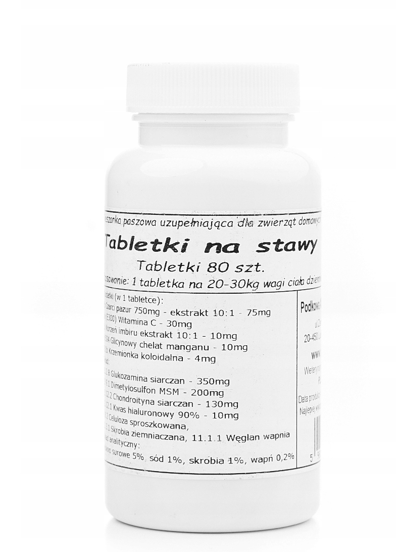 Tabletki na stawy a'1000mg 80 szt Podkowa