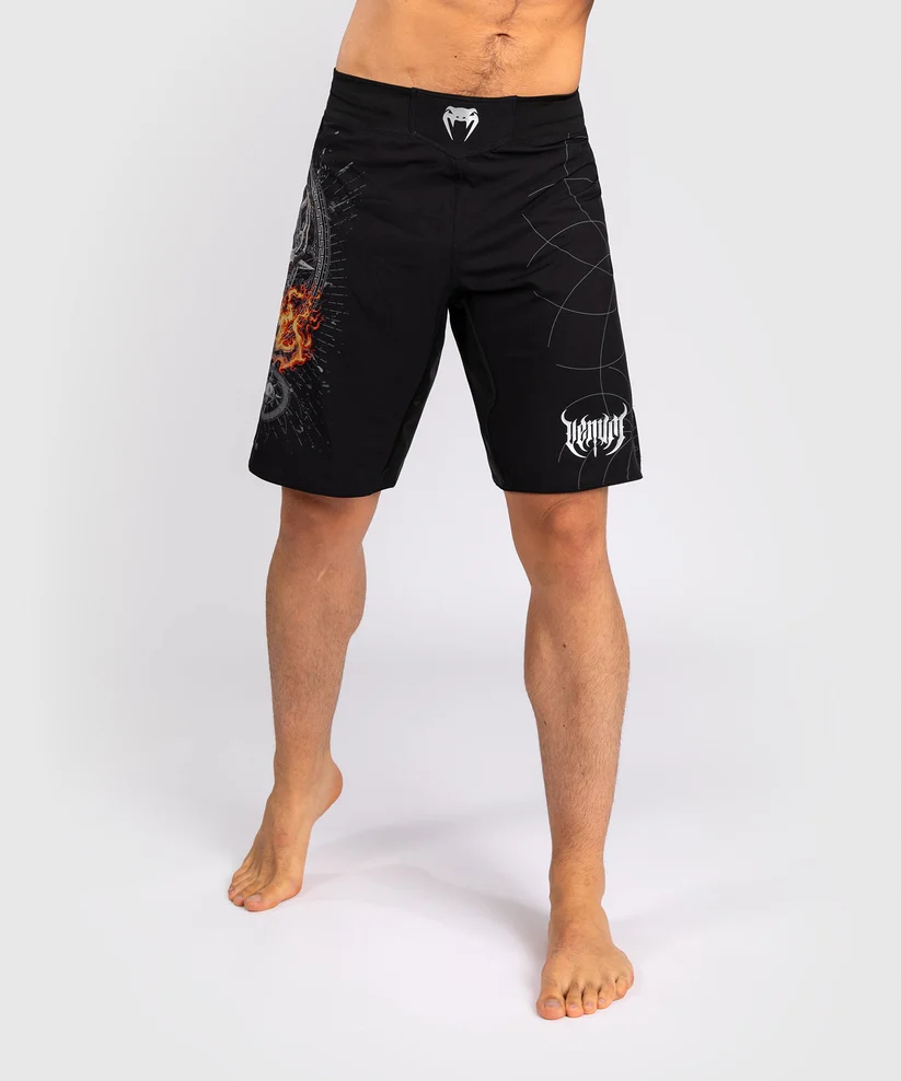 Venum Kraťasy Mma Fightshorts Gladiator 5.0 Black/Silver L