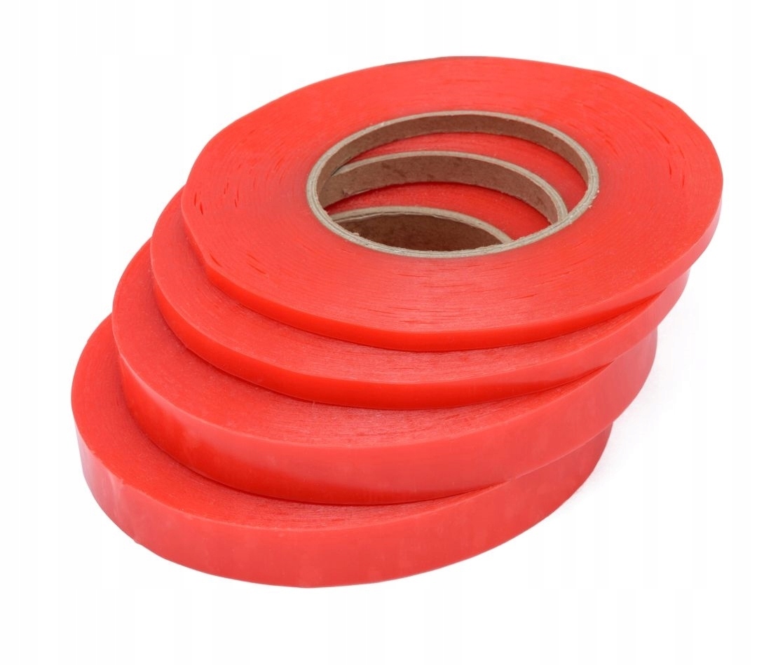 Taśma dwustronna żelowa 9mmx5m DO EMBLEMATÓW Marka bez marki