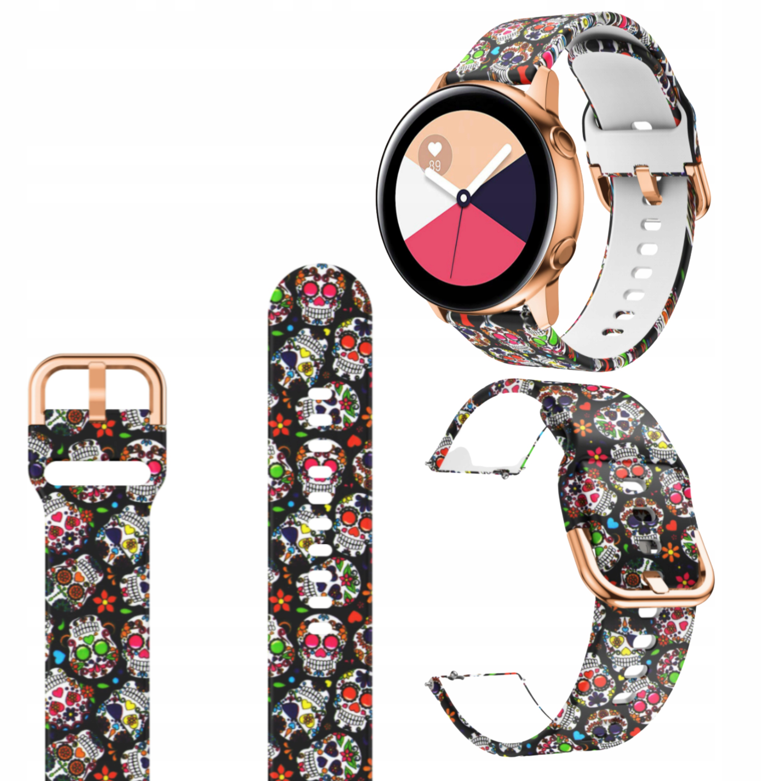 

Pasek Gumowy Do Smartwatch 18mm