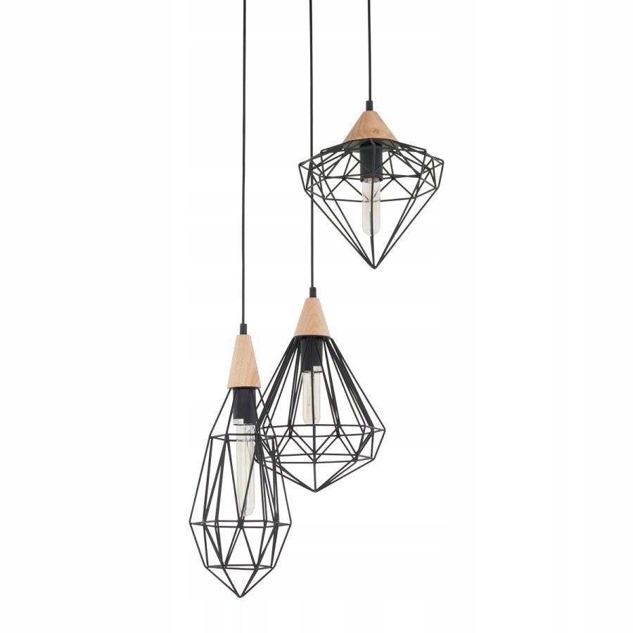 Závesná lampa Maelle MDM-2591/3 Bk Italux